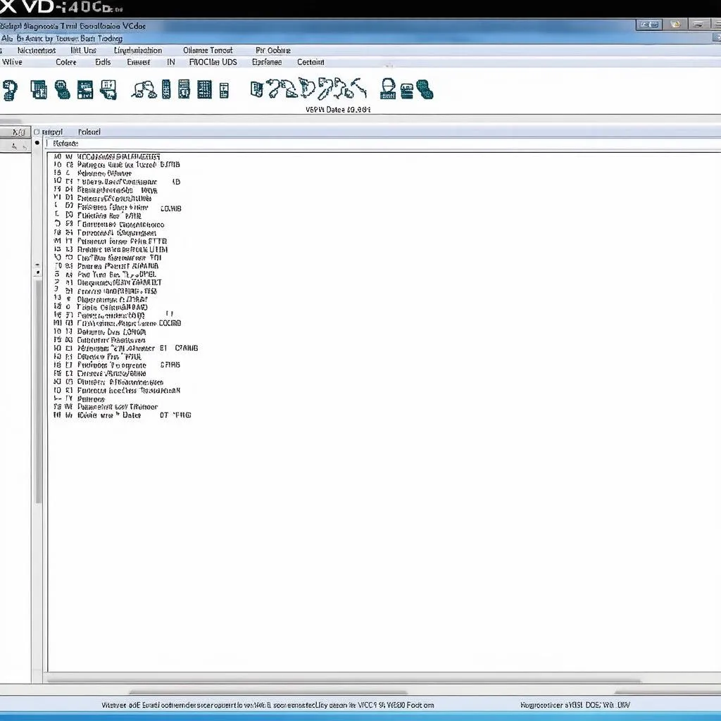 VCDS software interface